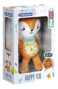 baby Clementoni peluche Happy Fox 29 cm-Côté gauche