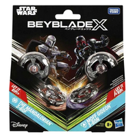 Hasbro Beyblade X Star Wars Collab multipack Le Mandalorian vs Moff Gideon