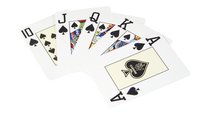 Jeu de cartes Poker Texas Hold'em Gold noir-Détail de l'article