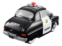 Disney Cars auto Track Talkers Sheriff-Achteraanzicht