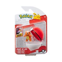 Pokémon Clip 'n Go Charmander + Poké Ball