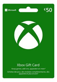 Carte-cadeau Xbox 50 €
