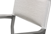 Lafuma ensemble de jardin Oron aspect béton extensible - 6 chaises beige-Détail de l'article