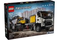 LEGO Technic Camion Volvo FMX et pelleteuse électrique EC230 42175