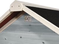 EXIT houten speelhuisje Loft 150 blauw-Bovenaanzicht