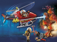 PLAYMOBIL City Action 71195 Hélicoptère bombardier des pompiers-Image 1