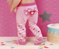 Dolly Moda set de vêtements 2 paires de collants cœur-Image 1