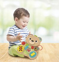 baby Clementoni Montessori Baby Bear Busy Panel-Afbeelding 1