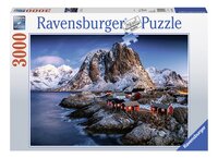 Ravensburger puzzel Hamnøy, Lofoten-Vooraanzicht