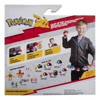 Pokémon ensemble pour ceinture Clip 'N' Go Wave 10 - Pikachu-Arrière