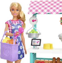 Barbie speelset Farmers Market met pop-Artikeldetail