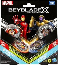 Hasbro Beyblade X Marvel Collab multipack Iron Man vs Thanos