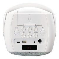 Lenco haut-parleur système de karaoké Bluetooth BTC-060WH-Vue du haut