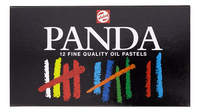 Talens crayon pastel gras Panda - 12 pièces