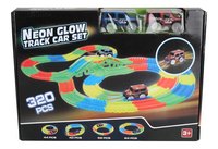 Circuit flexible Neon Glow Car Track Set-Avant