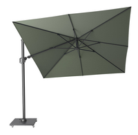 Platinum parasol suspendu Challenger T2 aluminium 3 x 3 m Olive
