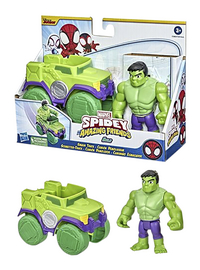Speelset Marvel Spidey and His Amazing Friends - Hulk en zijn Smash Truck-Artikeldetail