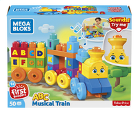 Mega Bloks ABC Train musical-Avant