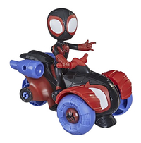 Speelset Marvel Spidey and His Amazing Friends - Miles Morales en zijn Techno-Racer