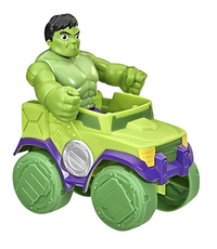 Speelset Marvel Spidey and His Amazing Friends - Hulk en zijn Smash Truck