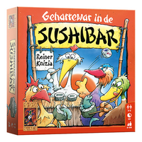 Geharrewar in de Sushibar