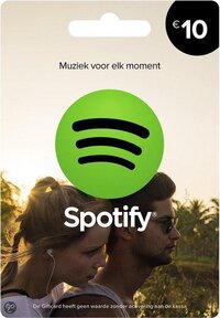 Spotify carte-cadeau 10 euros