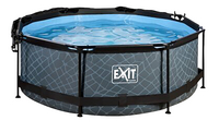 EXIT piscine avec dôme pare-soleil Ø 2,44 x H 0,76 m Stone-Détail de l'article