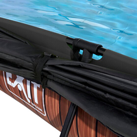 EXIT zwembad met zonnedak L 2,2 x B 1,5 x H 0,65 m Wood-Artikeldetail