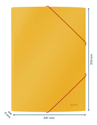 Leitz elastomap A4 Cosy Card geel-Artikeldetail