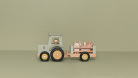 Little Dutch houten tractor met trailer Little Farm-Afbeelding 2