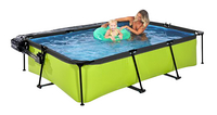EXIT piscine avec coupole L 3 x Lg 2 x H 0,65 m Lime-Image 1