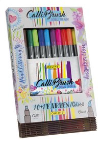 Online dubbele viltstiften Calli Brush - 11 stuks