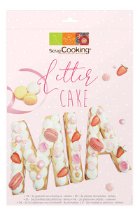 ScrapCooking Letter Cake Kit