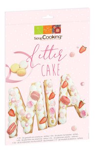 ScrapCooking Letter Cake Kit-Linkerzijde