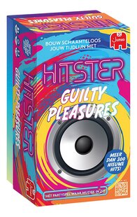 Hitster Guilty Pleasures partyspel-Linkerzijde