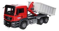 Bruder vrachtwagen MAN TGS met rolcontainer en compacte lader-Artikeldetail
