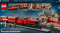 LEGO Harry Potter Zweinstein Express en Zweinsveld Station 76423-Achteraanzicht