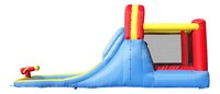 Happy Hop springkasteel met waterglijbaan Double Slide Water Park-Rechterzijde