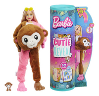 Barbie poupée mannequin Cutie Reveal Jungle - Singe-Détail de l'article