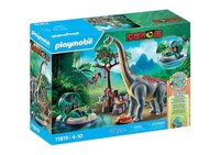 PLAYMOBIL Dinos Brachiosaurus met hovercraft 71819