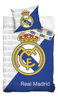 Housse de couette Real Madrid coton 140 x 200 cm