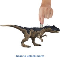Mattel Figuur Jurassic World Extreme Damage Roarin Allosaurus-Afbeelding 2