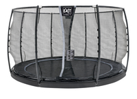 EXIT trampoline enterré avec filet de sécurité Dynamic Groundlevel Ø 3,66 m noir