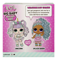 L.O.L. Surprise! poupée Big Baby Hair Hair Hair - Unicorn 28 cm-Arrière