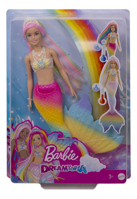 Barbie mannequinpop Dreamtopia zeemeermin Rainbow Magic-Vooraanzicht