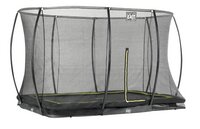 EXIT trampoline enterré avec filet de sécurité Silhouette Ground L 3,05 x Lg 2,14 m noir-Côté gauche