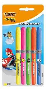 Bic fluostift Mario Kart - 5 stuks