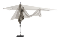 Madison parasol Asymetriq Sideway aluminium 2,2 x 3,6 m grijs-Artikeldetail