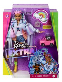 Barbie mannequinpop Extra - Rainbow Braids-Vooraanzicht
