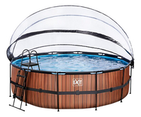 EXIT zwembad met overkapping Ø 4,5 x H 1,22 m-Artikeldetail